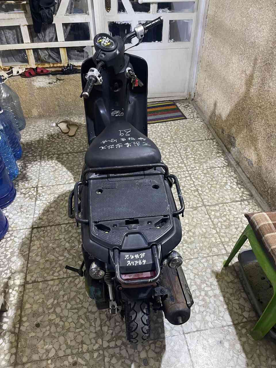 السلام عليكم بيكم حديث ياباني محورها مكينه فراشة 🦋 140 مال رمبه مكينتها دراجه جديدة الله شاهد مكاني المشتل سعر خاص دراجه مال جناي 
***********
