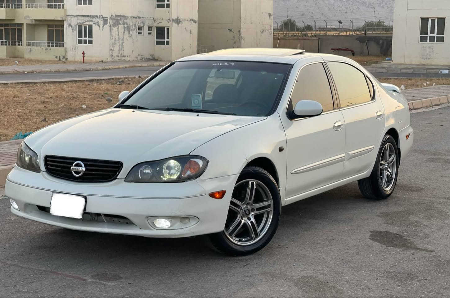 نييان مةگزيما موديل٢٠٠١
ئارم بلاستيك هةولير
ئارمو ئةوةليات بةشةرت
هيچ رةقةميكي غةلةت نية
گير ئوتوماتيك مةكينه سي هةزار 
گيرو مةكينه بةشةرت
فول مواسةفات
سلايت
گيچ زينون
كوشن كارةباي
تةبريت لةمس
قوفل مةركةزي
شاشة ئاي پاد
كاميرة
ساردو گةرمي مةزبوت 
پشتو پيش كةپس
دةعمو ليدران و وةرگةران بةشةرت
چوار تاي لوك
توتدو و تول
ناوي خاوين
گورينةوةش دةكةم لةسةر دلگرتن
سعري٥٣$
*********** بشدار, السليمانية
