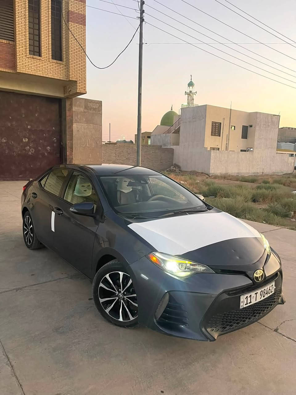 سلام  عليكم (بيع او مراوس)
تويوتا كورلا 2019 se وارد امريكي رقم بغداد دولي شرط التحويل. 
محرك 1800 + كير أوتوماتيك مكفولات 
حداديه تبريد ثلج ❄️ كهربائيات وضع الشركه ويل كب منضومه زنون كشنات جلد 
سياره جديده وجاهزه بيها قطعتين وسونار بالمنشور مكاني سامراء السعر120 بيه مجال للشراي ***********
