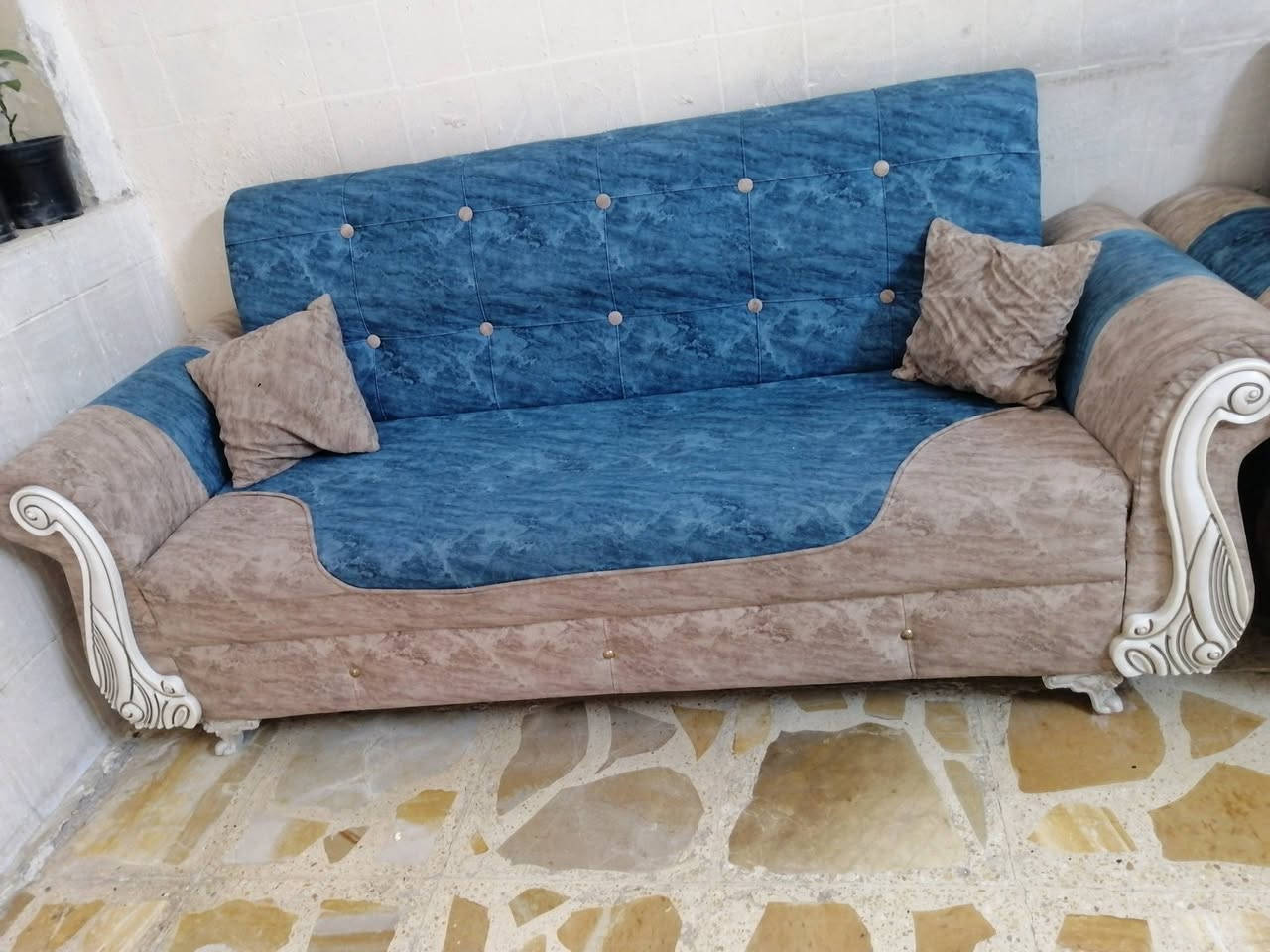 كنب • جديد • مع طبلة