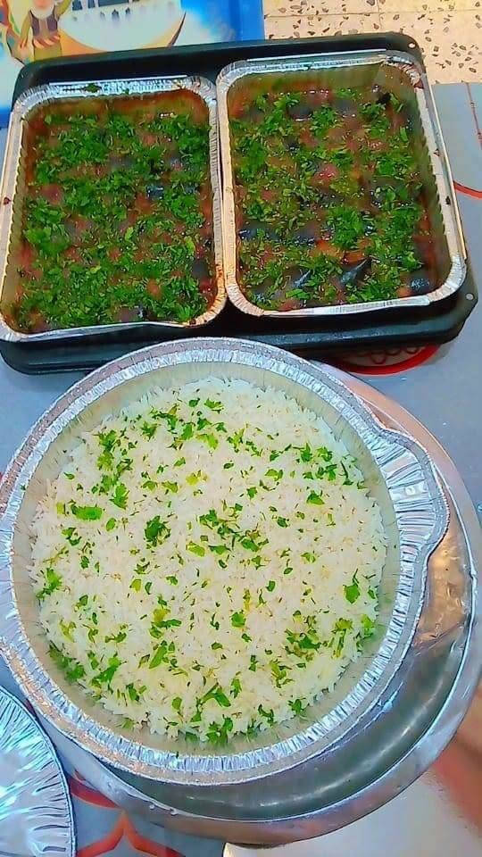 مساء الخير والعافية عليكم حبايب قلبي اقدملكم طلبيات حسب الطلب للحجز على الخاص ويوجد خدمة توصيل

نص مكتوب في الصور:
- تجهيزات ام بنين ٥ س
- ما شاء الله · Faudel
- طعام ممتاز!
- إرسال رسالة