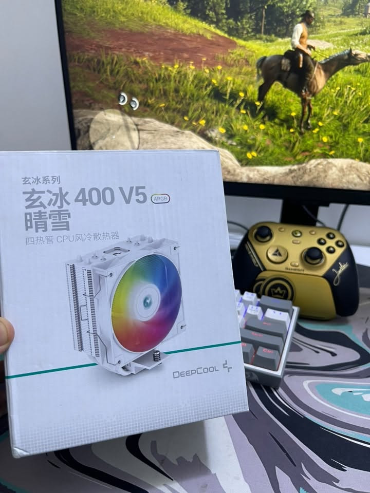 AMD Ryzen 5 7600X
Motherboard
MSI B650M Bomber WiFi
GPU
ZOTAC GeForce RTX 5070 12GB GDDR7
RAM
T-Force 32GB (2x16GB) 6000MHz CL30
Storage
Lexar NM620 1TB M.2 NVMe
Power Supply
Segotep GM750W 80+ Full Modular (White)
CPU Cooler
DeepCool AG400
Case
GameOn Go-Emperor (White)
مليونين و200
***********
