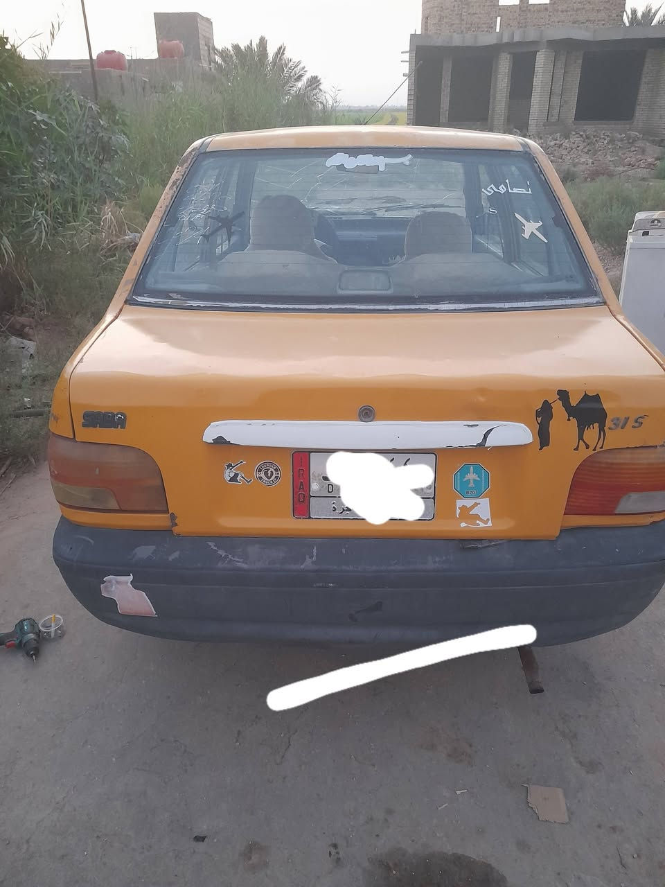سايبه رقم بغداد ألماني 
 موديل ٢٠١١ كير ومكينه خير من الله 
ما واصل لراعيها 
السعر ١٠ اوراق 
***********
مكاني نجف ناحيه الحريه
