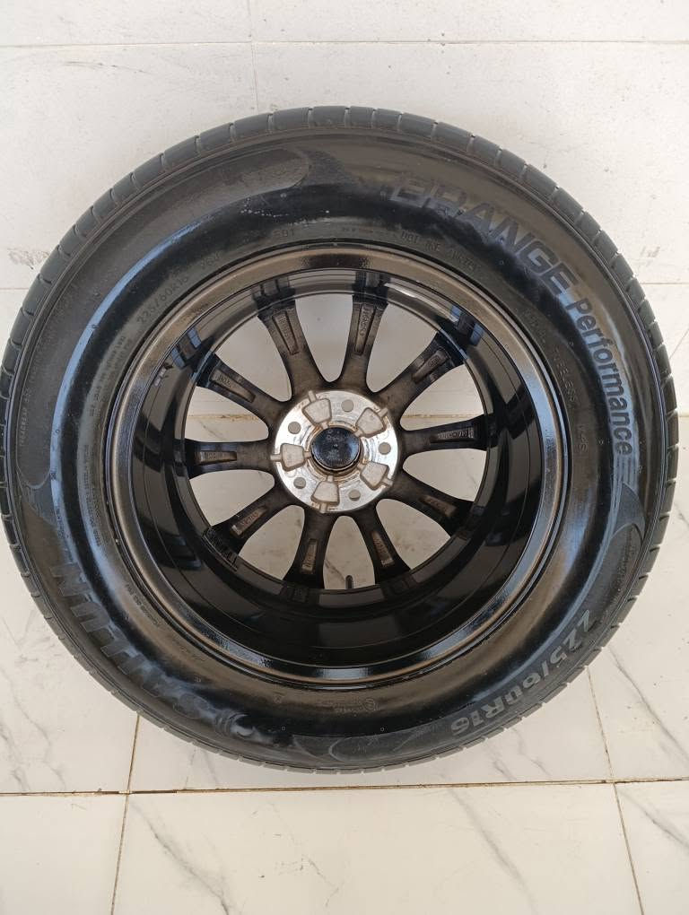 🛞 تایە و ویلی ئەسڵی BYD بۆ هەموو جۆرە سێدانەکانی BYD
✅ ویل کرۆمی ئەسڵی BYD Qin L ✅ قەبارەی تایە: 225/60/R16 ✅ بەرواری دروستکردنی تایە: 15/11/2024 ✅ زۆر خاوێنە و تەنها کەم ڕۆیشتووە. ✅ تەنیا نرخی ویلەکانە  تایەکەش دەبیتە هەدیە🎁
💵 نرخ: 350$
📞 ***********
کوالیتی باش، نرخی گونجاو، ئامادەی دانانە لەسەر سیارەکەت. أربيل, العراق
