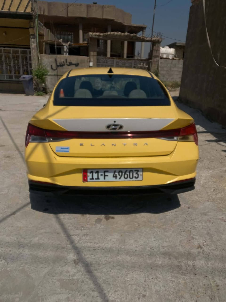 النترا 2023 امريكي
الضرر خفيف الجاملغ نفسه مصلح 
السياره ارباكاتها سليمه 
كير at المرغوب صار سبوع  من شاده
تبريد خير من الله
السياره ماشيه ١٥٠ الف
السياره احله من الصوره
منضومه غاز 
لا يت زنون
السياره جاهزه 
السعر 150 اوبيه مجال بسيط حك الجيه
المكان كربلاء
هاتف ***********
