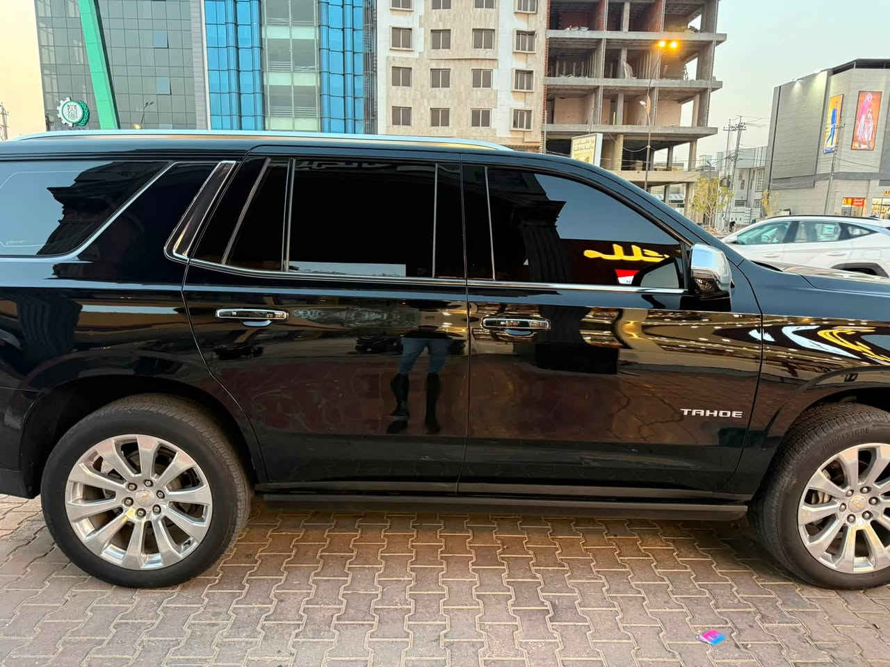تاهو 2024خليجي✅
 وكالة المنصور✅بدون صبغ بدون فتح بدون تبديل✅
كفالة محرك وكير ✅
ماشيه 32الف كيلو✅
رقم بغداد  ✅
 فول واحد على واحد ✅
محرك 5300كير ١٠ نمر ✅
مواصفات vip ✅
رادار امامي + خلفي + جانبي✅
نقطة عمياء✅
تحديد مسار✅
كشنات جلد وكاله✅
مانع تصادم امامي✅
رادار مانع تصادم خلفي ✅
خمس كامرات ٣٦٠ ✅
خمس بصمات✅
كشنات كهرباء وخزن  تدفئه تبريد ✅
كشن اهتزاز تحذير عن التصادم✅
كشنات الخلفية كهرباء ✅
لون الكشنات ابيض ملكي ✅
ثلاجة ✅
جنطة كهرباء✅
شاشات خلفية ✅
تدفئه ستيرن✅
بانوراما✅
كيجات شاشه الكتروني✅
دوسات كهرباء✅
فور ويل✅
اربع انضمه قيادة✅
جكات ✅
كفالة حدادية✅
وباقي مواصفات التاهو  المعروفه
سعرها 560 وبيها مجال مناسب بلنسبه لخواتها 
مكان السياره النجف
للتواصل ***********
