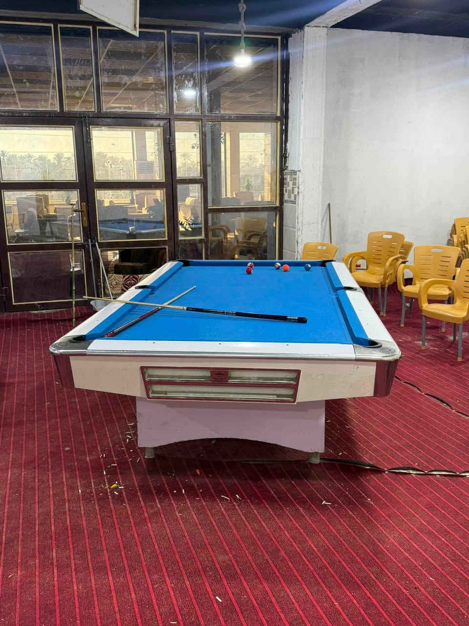 🎱 للبيع ميوزة بليارد + سنوكر

متوفر ميوزة بليارد مع سنوكر واحد 
📌 الحالة: جيدة
🎱 بليارد + سنوكر
💰 السعر: يُذكر عند التواصل
📍 المكان: كربلاء طويريج
للستفسار ، مراسلة خاص. ‭***********‬
