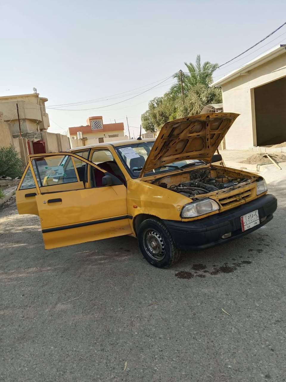السلام وعليكم سايبا موديل 11 عليها غرامات 200 وهيئة 300 السعر 14 مكانها موصل شرعي موصل ***********
