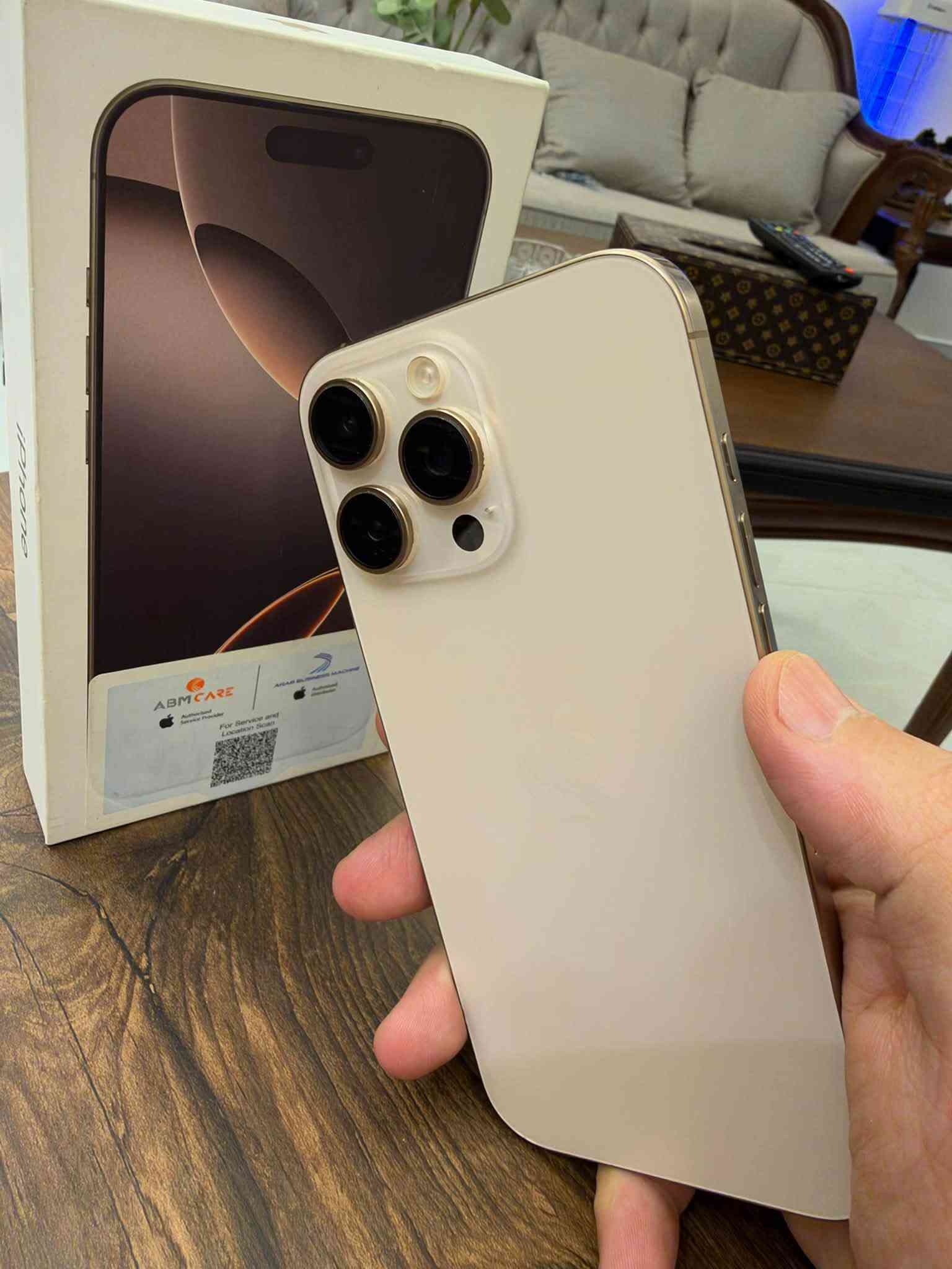 📱 للبيع آيفون 16 برو ماكس
🔹 الذاكرة: 256GB
🔹 إصدار: شرق أوسط
🔋 صحة البطارية: 90%
✨ النظافة: 100%
👤 استخدام شخصي
📍 الموقع: الكرادة داخل

📞 للتواصل والاستفسار:
***********
