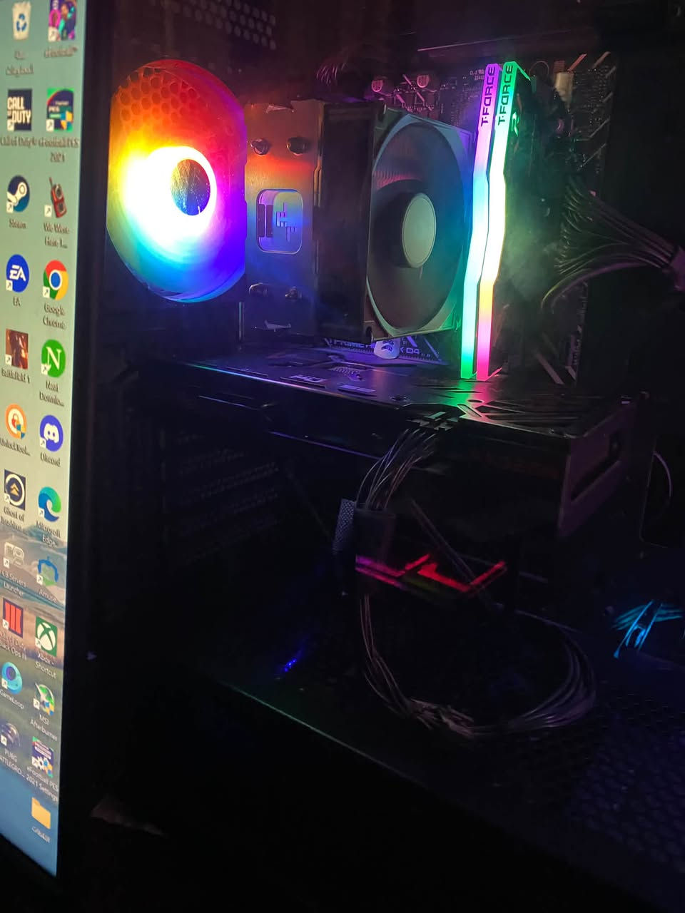 تجميعة جيمينغ • i5-12400F • RX 7600 8GB