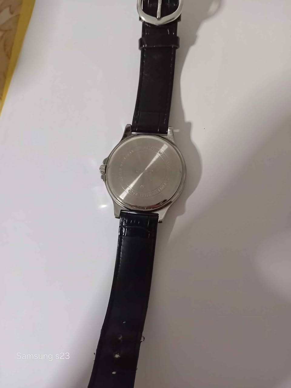 للبيع – ساعة CASIO أصلية ⌚

ساعة CASIO أصلية موديل MTP-V300L-1AUDF، بحالة نظيفة جداً واستعمال خفيف.

✅ أصلية ومضمونة
✅ معها العلبة والكارتون والكتالوج
✅ كفالة موجودة
✅ ستانلس ستيل
✅ مقاومة للماء
✅ سير جلد أسود
✅ كرونوغراف
💰 السعر: 100,000 دينار عراقي فقط

📦 يتوفر توصيل
للحجز راسلنا واتس*********** أربيل, العراق

