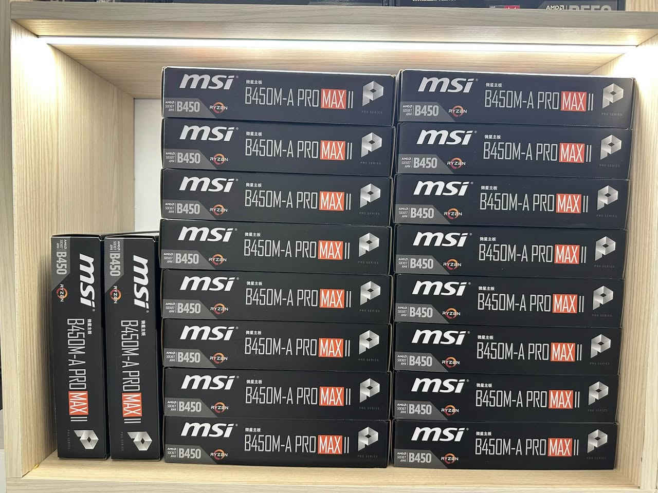 SHEX PC
RYZEN  5500
RYZEN  5600X
RYZEN  5700X
INTEL   1440F

MSI B450M-A PRO MAX II
GIGABYTE B550M K 

NEW 🆕 

توصيل لجميع المحافظات 🚚 
📍دهوك السوق شارع دورة كورك
📩 للطلب والاستفسار
WhatsApp ‪+964 773 416 8767‬
