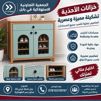 خزانات أحذية • عصرية • بابل الحلة