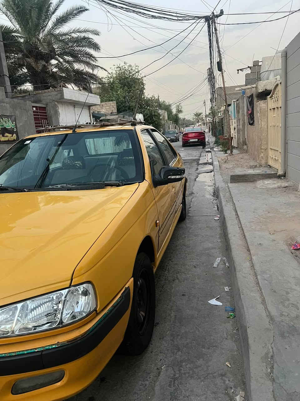 السلام عليكم بيجو بارص مديل ١٦ كير ومكينه كفاله مصفر هئه وغرامات رقم إنكليزي تحويل مباشر مبدل بيه بنيد وجامغ  سعر ٣٥ وبيه مجال قليل  عنوان بغداد جسر ديالى القديم ***********
