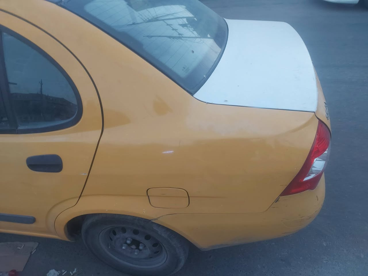 طيبة موديل ١٥ بغداد 
تدفئة تبريد 
كلج جديد 
مكينة بيها خيط تبخير بدون تنقيص مداريها بالدهن 
بيها بابتين صبغ بدون دواخل 
نواقصها بسيطة 
بوربرن امامي 
زوج تايرات 
باتري ضعيف 
تحويل ثاني يوم 
هيئة مصفرة
سعر ٣٠ 
***********
