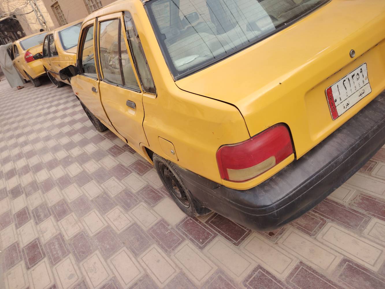سايبا • مكينة بخار • كاوتش جديد