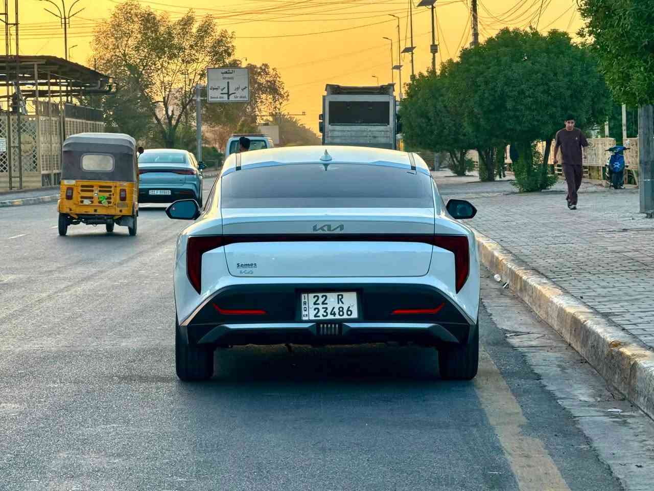 السلام عليكم
كيا k4
موديل 25
رقم اربيل بأسمي
هزه او براد او سنويه او ارقام جديده
ماشيه 15 الف
وارد امريكي 
حادثها كلش بسيط طخه في الچاملغ الامامي امبدل نفس اللون
 بدون ايرباك بدون اي دواخل 
الچاملغ القديم موجود يتصلح عل بارد
سياره جديده بمعنى الكلمه
مواصفاتها معروفه شاشه دجتل 
تحكمات بصمة
تخم تاير تخم ويل 
مكاني بغداد حي اور 
السعر 181 $
***********
