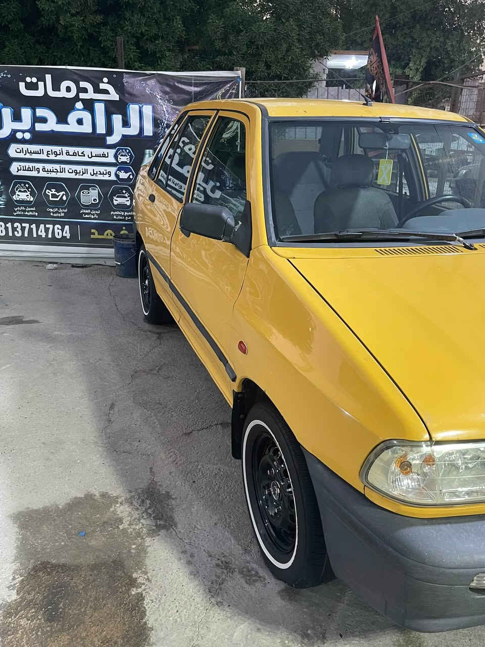 السلام عليكم سايبه موديل 12 رقم جديد هزه جديده مصفره من كل شي  سياره كلش نضيفه  مكينه كارتون تبريد ثلج صدر امامي خلفي جديد نقص فقط الرابع يفلت ومابيها صبغ دعمه فقط هلالات السعر 26مكاني بغداد البياع ***********
