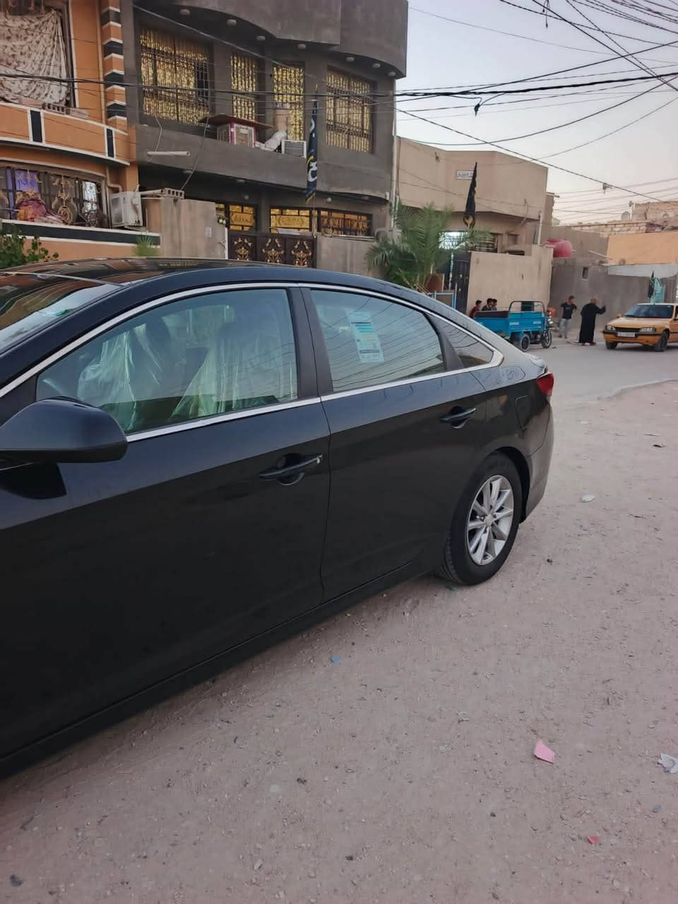 سوناتا 2018 سياره تخبل مثل ما جاي تشوفون بالصور صور الحادث موجوده بالصور والسونار السعر 115 وبيها مجال قليل اتصال  ***********

