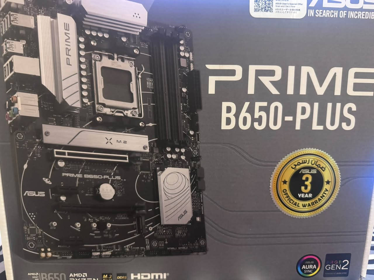 سلام عليكم pc للبيع 
مواصفات 
المعالج Ryzen 5 7600X
كارت الشاشه zotac gaming nvidia 5060ti 16 gb 
المذر بورد B650-plus 
رامات blade ddr5 16x2 
تخزين 1 tb 
البور سبلاي 650w
شاشه 32 كيرف 165hz 
ماوس كلوريس مودل D 
كيبورد رد دراكون 
مايك خارجي زيل ساوند 
السماعه هايبر x مودل 3 
يوبي اس 1 كيفي 
كراتين الغراض موجوده 
السعر 2250000 مليونين 250الف 
*********** واتساب
