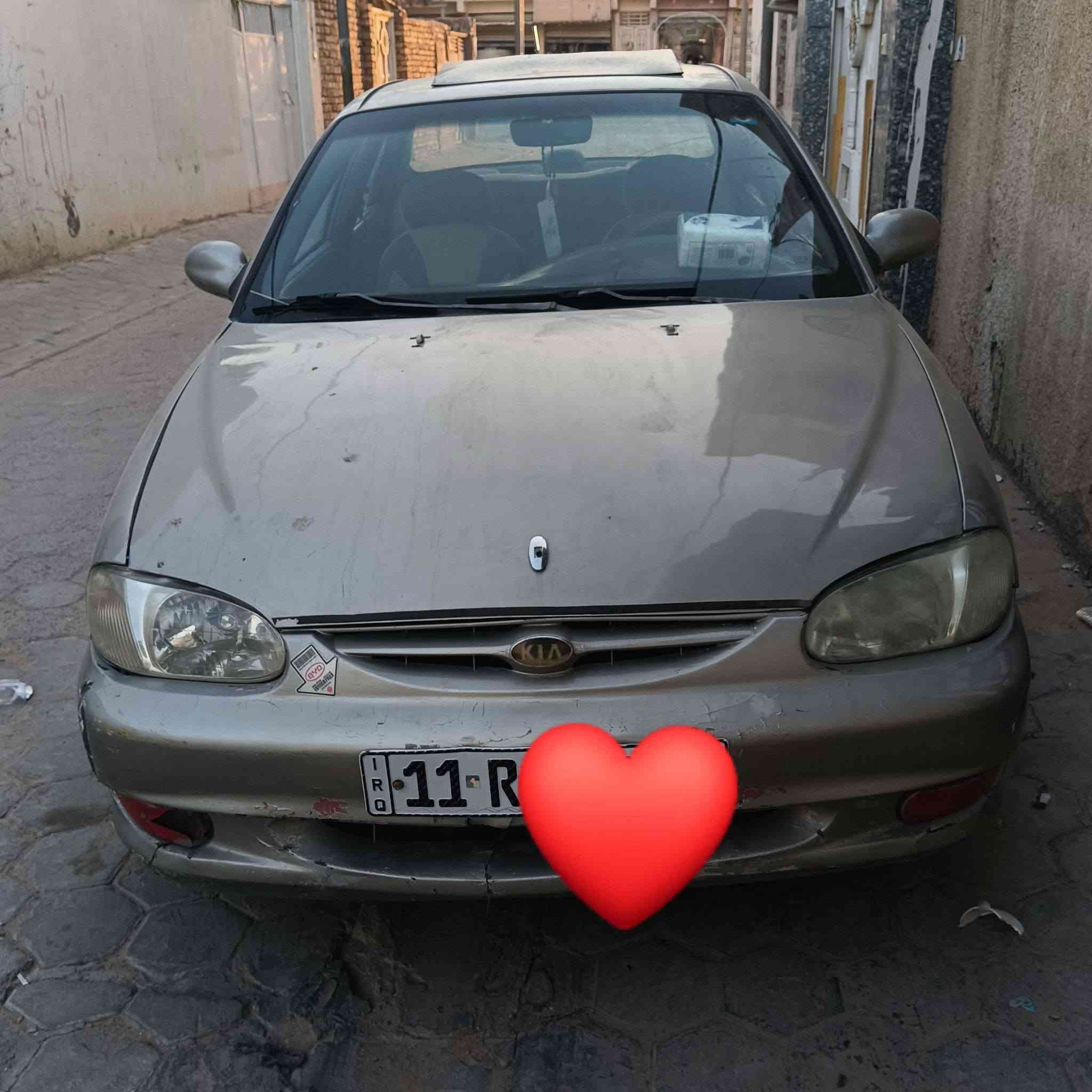 السلام عليكم
سياره كيه سيفيه للبيع موديل 1999 اوتوماتيك كير ومكينه فول سياره حلوه تحتاج تلحيضات بسيطه السعر30 وبيه مجال بسيط رقم انكليزي بغداد داخله هزه سنويه ال2030 بالنجف الاشرف رقم الهاتف ***********

