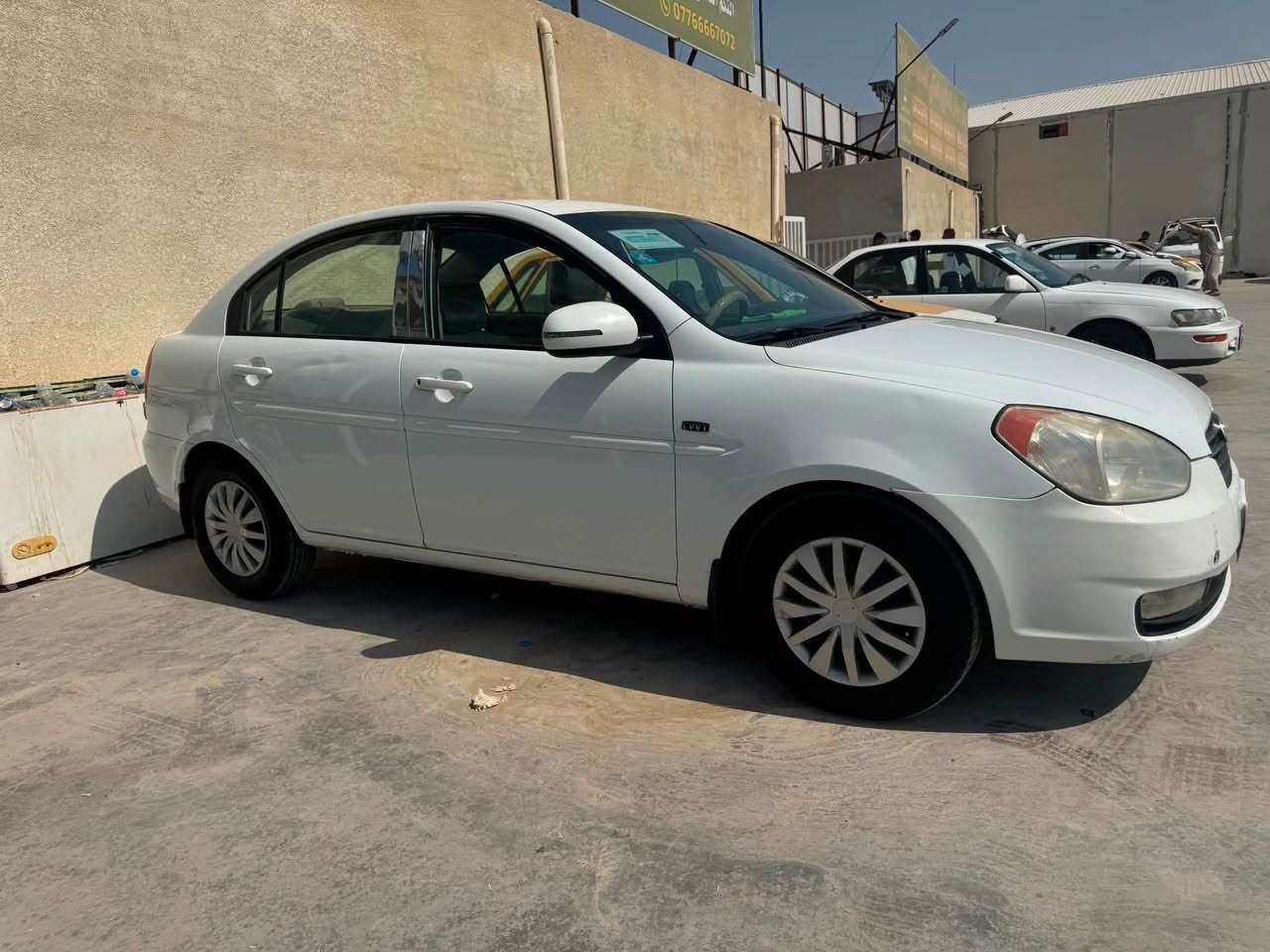 اكسنت خليجي 2011مكفول من الصبغ والتبديل مكينه 1600 مابيها اي نقص رقم بغداد باسمي المكان واسط حي الميمون السعر 93 بيها مجال للشراي 
للاتصال ***********
يوجد واتساب
