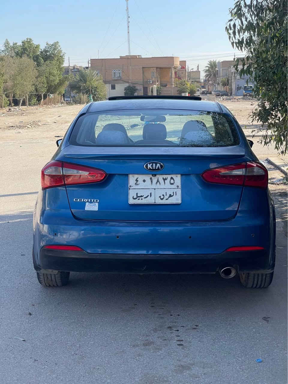 سلام عليكم سيراتو ٢٠١٥ فول مواصفات بصمه قطعتين تبريد فتحة بالقمارة كفاله عامة السعر ٩٨ بيه مجال بسيط مكاني نجف للأستفسار *********** النجف, العراق
