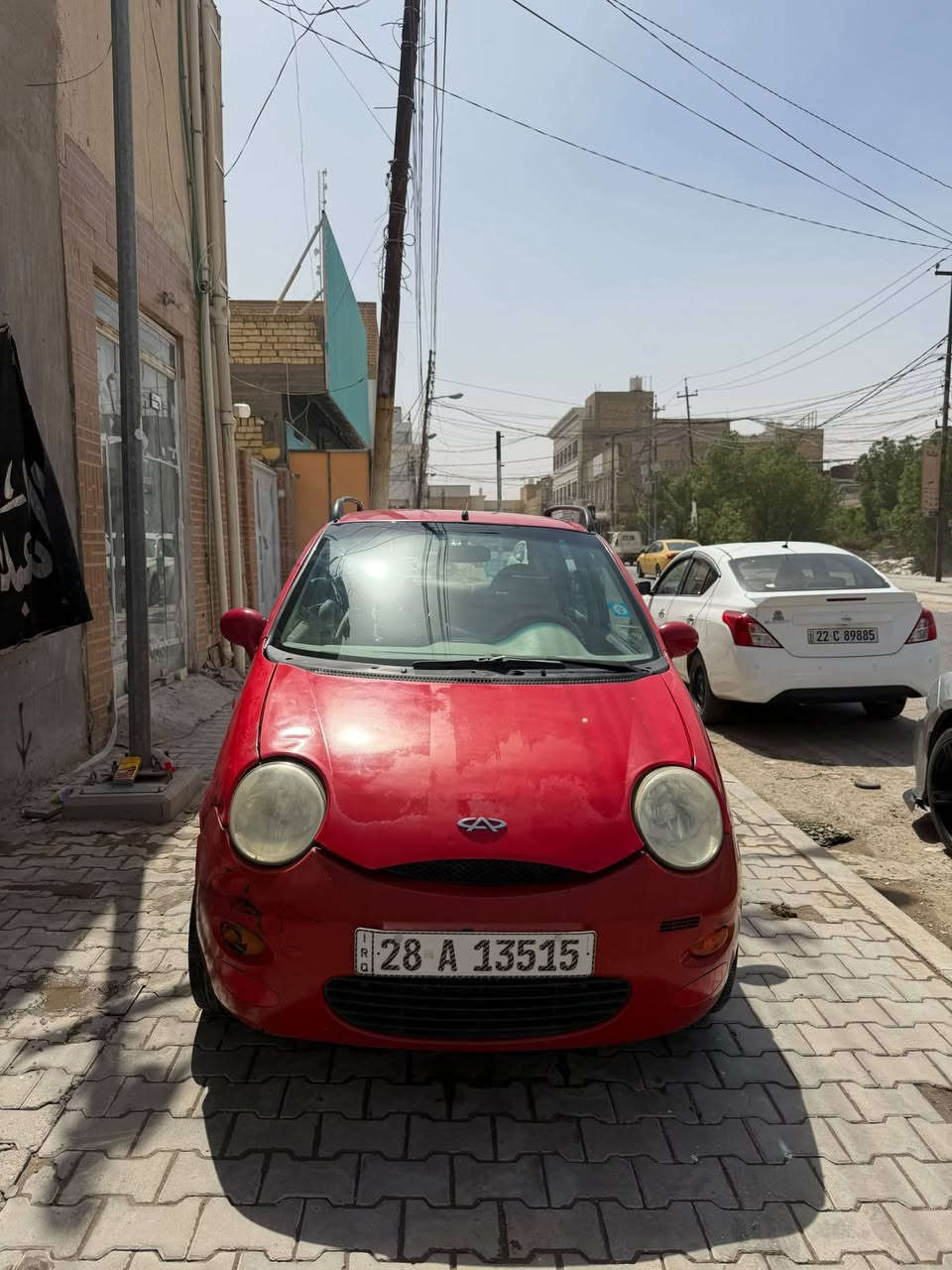 🚗 للبيع شيري QQ – النجف الأشرف

🔴 اللون: أحمر
🚘 الموديل: شيري QQ
⚙️ الكير   بيها عادي واوتوماتيكي 
⛽ المحرك: اقتصادي وموفّر بالوقود
✨ السيارة نظيفة ومستخدمة استخدام شخصي
🛞 الإطارات بحالة جيدة
💡 الكهرباء والإنارة شغالة
📄 أوراقها أصولية باسمي نجف 

📍 المكان: النجف الأشرف

💰 السعر:  25 ورقة وبيها مجال  
🤝 

📞 رقم الهاتف : [***********]

ملاحظة: السيارة موجودة بالنجف، والفحص على المشتري
مع المداور
