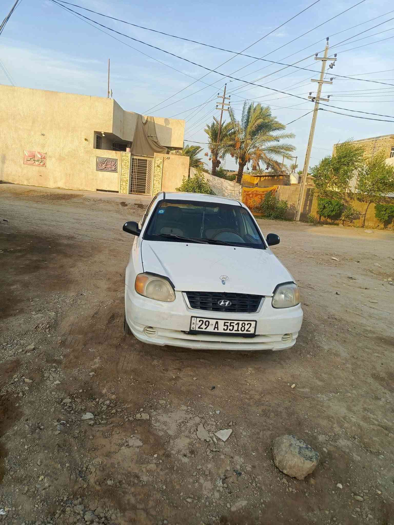 اكسنت فيرنا مديل٢٠٠٤  ترايها لزاخو نشطه بلمشي وناعمه  مابيها حادث ولاصبغ  بس طخه بجاملغ وهلالات معمرات  غرفه نضيفه كهربائيات شغاله كامل عل بلاد بس كيج حماوه عطل تخم تاير صدر جديد اقتصاديه بلبانزين اكثر من السايبه محرك بي خيط تبخير رقم وسنويه جدد لل31 بسمي  العنوان كوت شارع النفط معروظه ب30ورقه وبيها مجال لشرايه بسيط  وشكرا...........***********

