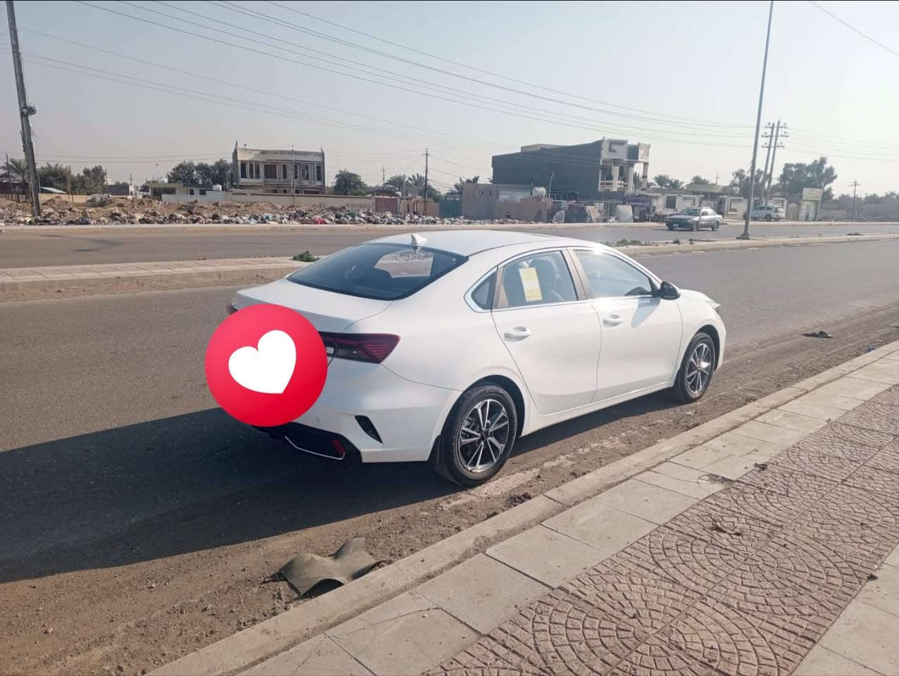 🚘 للبيع كيا K3 موديل 2024

السلام عليكم 🌹

🔹 موديل 2024
🔹 العداد 60 ألف كم
🔹 محرك 1500 دبل نوزل
🔹 فول مواصفات
🔹 السيارة مال بنية
🔹 مكفولة عدا ضربة دراجة بالصندوق ومصلحة
🔹 رقم أربيل

✨ المواصفات:
• بصمة تشغيل وأبواب
• شاشة
• فتحة سقف
• كاميرا
• تحكم ستيرن
• حساسات أمامية وخلفية
• كشنات جلد
• ويل كب
• إشارات بالمرايات
• ترحيب

📍 الموقع: بغداد – بسماية

💰 السعر: 140 ورقة وبيه مجال للجادين

📞 ***********
