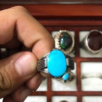 فيروزي • فضة 925