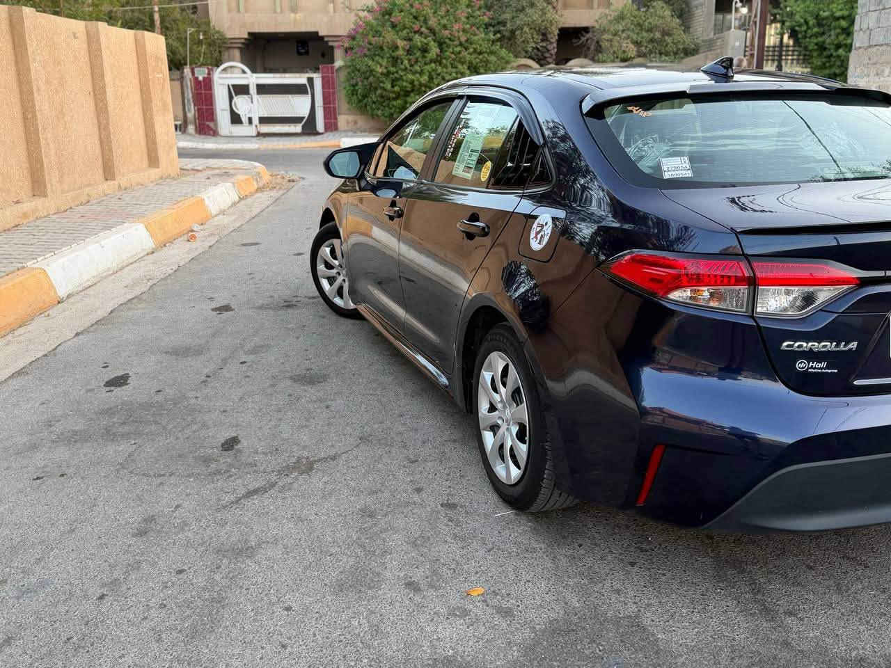 السلام عليكم تويوتا كورلا فئة LE موديل 2024 للبيع فقط بدون اقساط ولا مراوس
رقم بغداد بأسمي هزه ورقم وفحص وسنويه جديد  حادث فقط جاملغ امامي ومبدل  بلادي نفس اللون  وبيه حافة البند كد شبر صبغ واضح بل سونار بدون دواخل  بدون شخوط بدون رصعات شرط السونار وين مايعجبك افحص حتى الدعامية بلاد يعني قطعه وحده فقط ماشيه 23 الف كير محرك صدر تخم تاير كله ع وضع الشركه. حجر بيئه بلادي رادار امامي جانبي لون جويتي  سايد  بريك بصمه اوتو هولد شاشه ابل كار بلي سستم كاربون فايبر كامل شرط السياره برغي ما بيه نقص سعر 138 وبيه مجال بسيط مكان السياره ديالى بعقوبه التحرير ***********.
