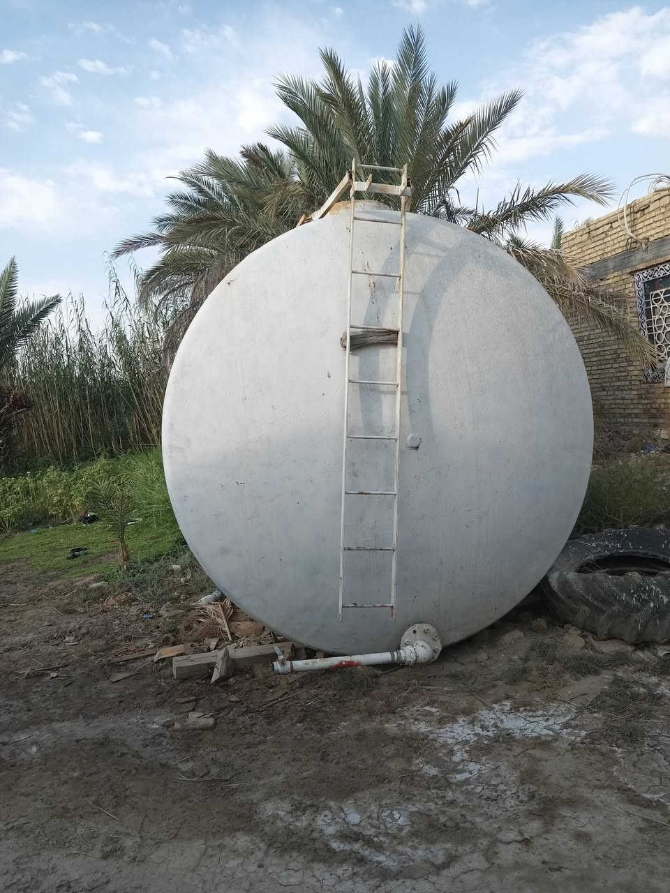 المثنى • سعة ٢٧٠٠٠ل • حديد ٧ ملم