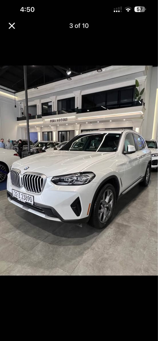 بسم الله الرحمن الرحيم

للبيع ومراوس حسب قناعه 

Bmw x3 2024 

٤ قطع جهه سكن  صبغ ضرر خفيف بدون دواخل           ارباك فقط يردة             بجم كبس 

سيارة جاهزة بدون اى عطل صفر مسج 

ماشيه ٣٣ الف ميل 

سيارة مكفوله من محرك كير كهربائيات 

رقم اربيل تحويل وكاله حاضر 

سعر ٢٨٥ ورقه شويه مجال بيها 

مكانى اربيل 

*********** 

*********** واتساب فقط أربيل, العراق
