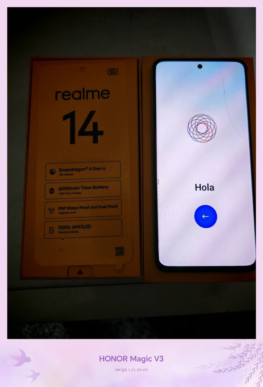 ريلمي ١٤ 5G • رام ١٢GB • بطارية ٦٠٠٠mAh