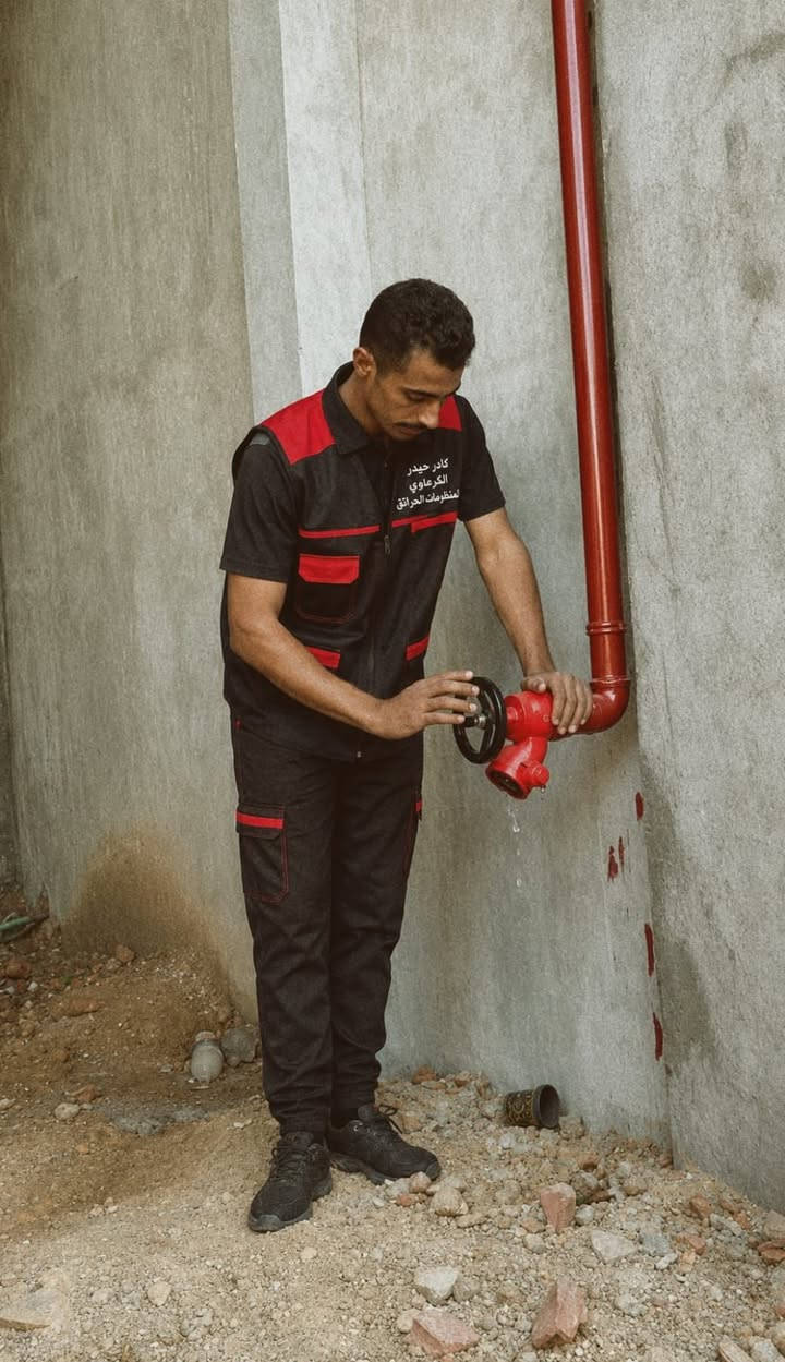 كادر الكرعاوي تجهيز ونصب كافة منضومات الدفاع المدني أسعار تنافسية وعمل درجة ممتازه بيش يشتغلولك أني نص السعر تصل وتدلل بغداد وجميع المحافظة الغاليه ***********
