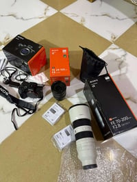 سوني A7 III • عدسة 24-105 • عدسة 70-200