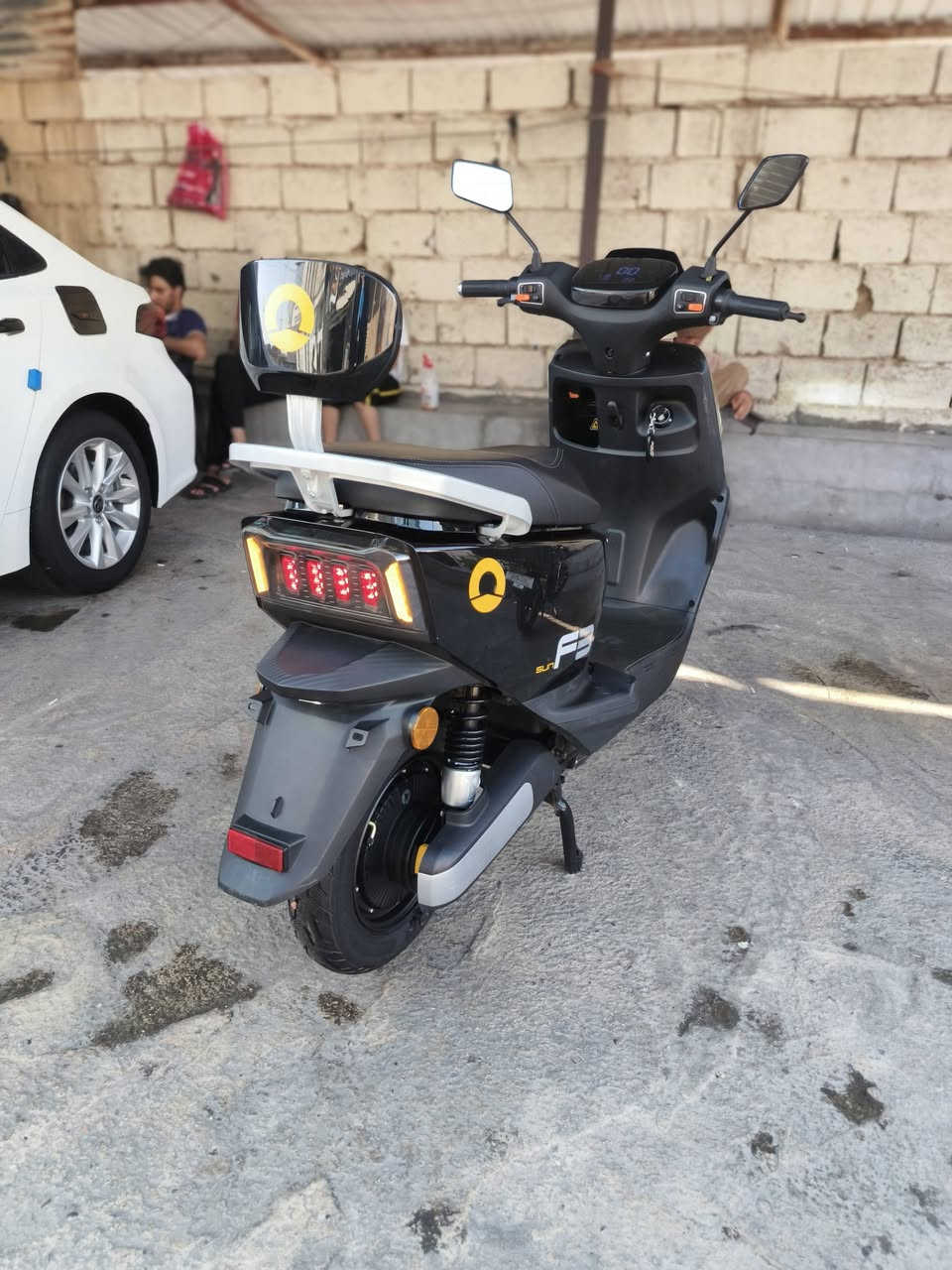 سلام عليكم دراجه شحن موديل 2026  6 بطاريات عل فحص استخدام شهر بعدها على وضع الشركه مثبت سرعه حساس ستان زنون عالي ناصي فول مواصفات, السعر, 750 وبي مجال ***********
