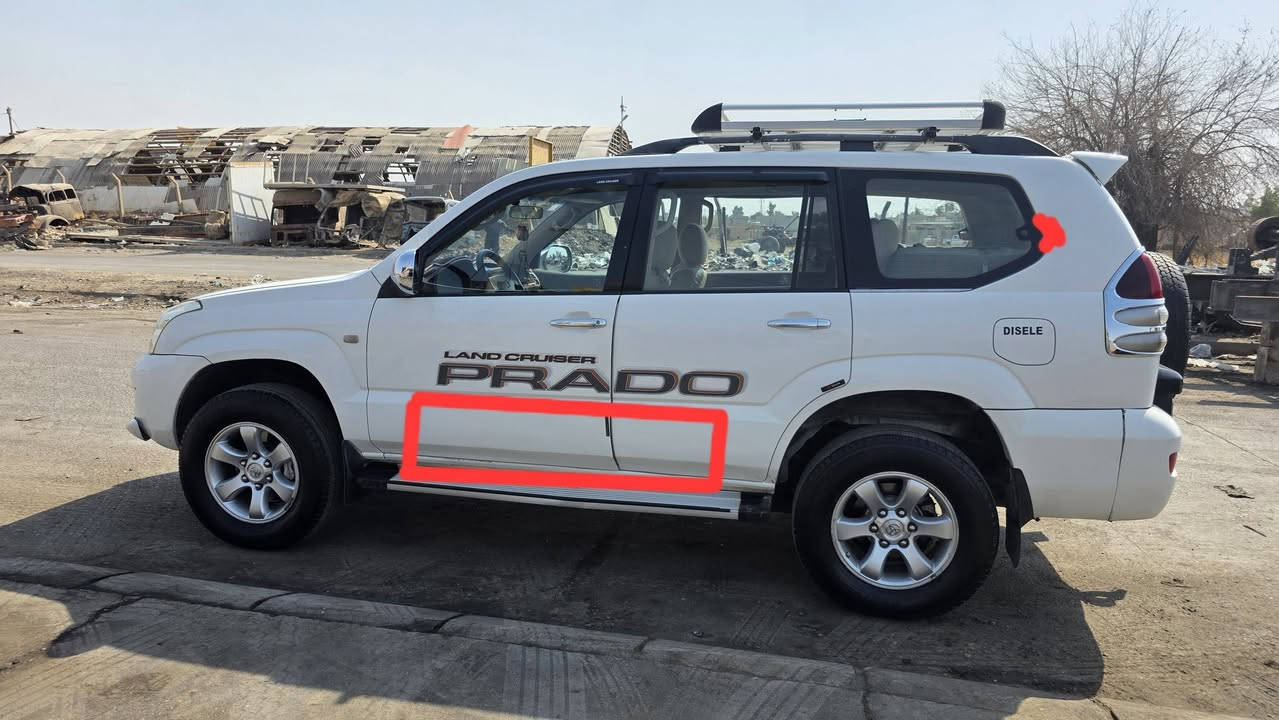 سلام عليكم 
اخوان عيب تنطي وعد و ما تيجي 
اخوان رجاء اقرأ المنشور 👇و بعدين خابر 
تويوتا برادو كاز بلادي 2003
محرك 5L شرط كير شرط
محرك بم نوزل بدون سوبر 
دبل اكسل فور ويل 4×4 شرط 
تبريد ثلج 
قفل مركزي 
شاشه 
5ويل كروم 
دبل تانكي 160 لتر 
بيها مكانت صبغ يبين بل صور 🛑🛑🛑
تبريد قطع واحد 
سنوي بسمي لحد 2028
تخم ايطارات قبل 3 اشهر شديت
عنوان كركوك 
سعر 120 بيها مجال 
***********
***********
