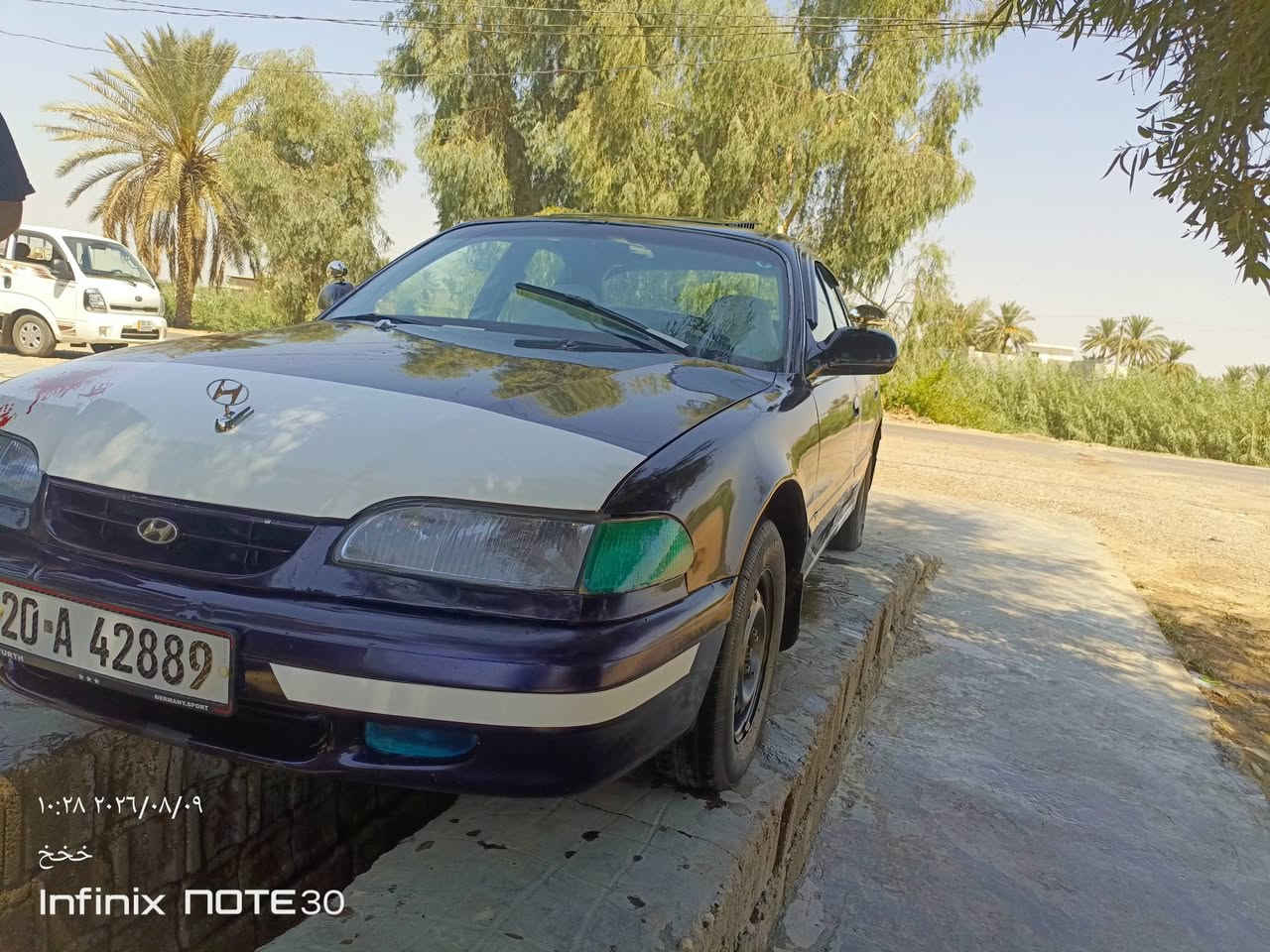 السلام عليكم سونتا 2 لبيع سياره مكفولة من الضربه والكص كير عادي محرك بل الشرط سنوية 2028 السياره  شرط التحويل.  بيهه صدر جديد تخم ثاير صبغ  عام رش الجماليه  السعر 37 وبيهه مجال لشراي عنوان ديالى تقاطع القدس اتصل ***********.  وتساب هم بي.   تبريد ثلج

