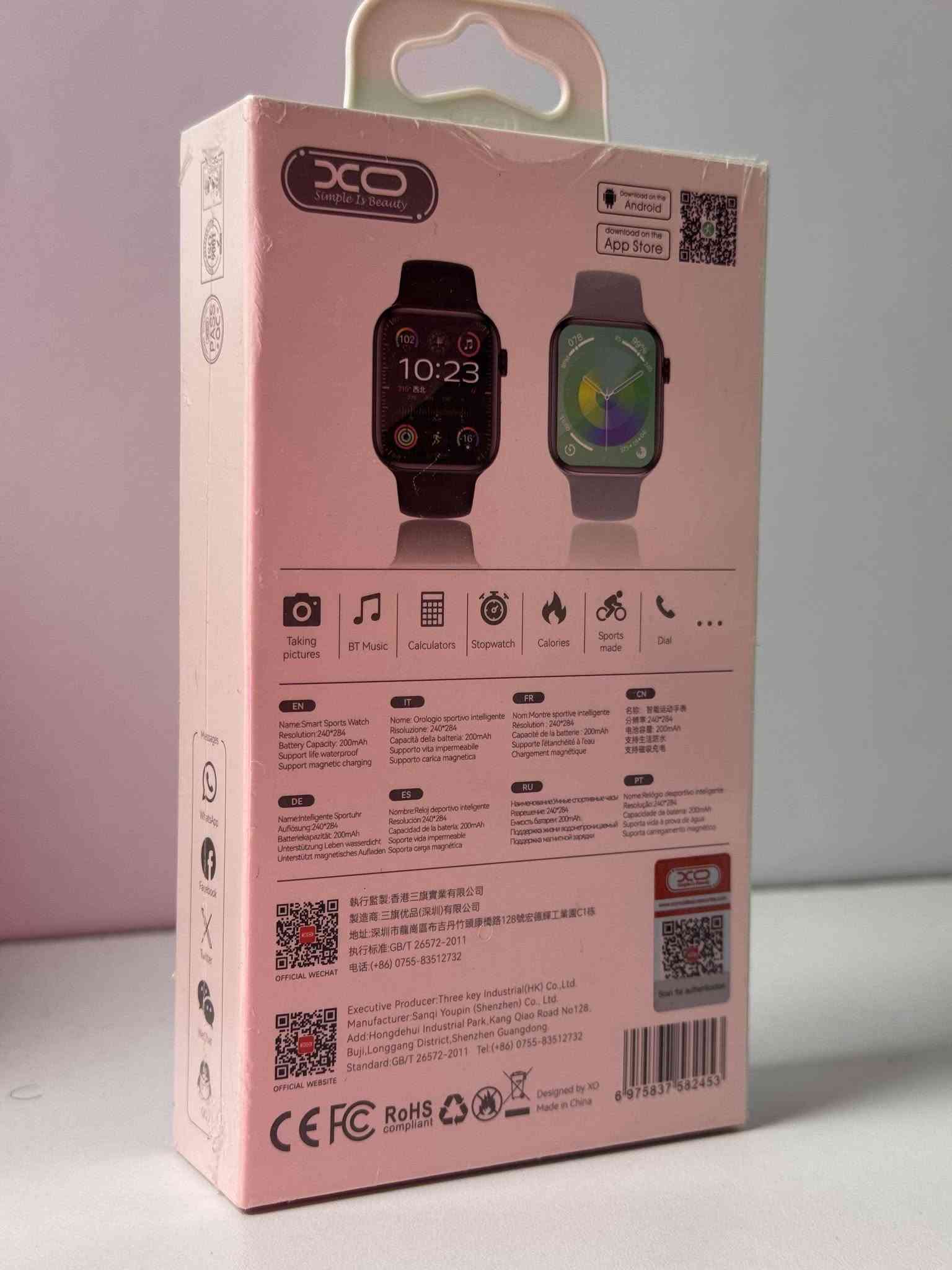 XO M50 Pro • شاشة ١٫٨٣ بوصة • مراقبة صحية