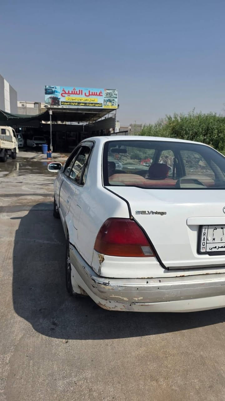 سلام عليكم 
تويوتا كورلا موديل 96محرك حجم ١٦ كير ( اوتوماتيك ) ستيرن بور قفل مركزي ريمونت جامات كهرب   طخم ويل كب وايرمنية شغالة ( كابون بانزين ) رقم نينوى الماني سنوية عظم مشروع وطني تحويل بشرط سعر 38
***********

