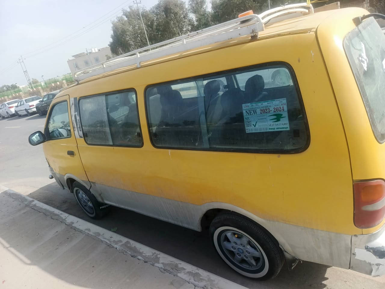 السلام عليكم بريجو موديل 1999 بغداد انكليزي مصفره هيئه وغرامات سياره جاهزه كبل لشارع سعرهه 55وبيهه مجال اي استفسار الاتصال ع الرقم او واتساب ‏‪***********‬‏
