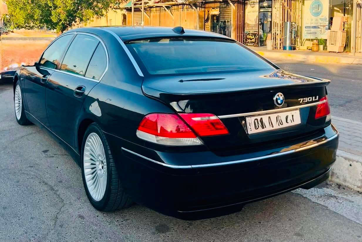 السلام عليكم 
مكلف بالنشر

bmw 730 li 2008 
خليجية 
لون اسود ملكي
داخل اوف وايت
تدفئة وتبريد بالكشنات
شاشة كبيرة
5 بردات
سي دي چنجر+aux 
ابواب شفط 
لايت زنون 
حساسات امام وخلف 
مرايا كهربائية  معتمة
فتحة سقف
رقم سليمانية 
عداد المسافة 107 الف كم حقيقي 
صبغ ثلاث قطع بدون حادث بدون معجون بدون فتح
منظومة التبريد جديدة
حدادية امامية وخلفية جديدة بالكامل 
السيارة نقصها abs 
مكان السيارة كربلاء 
السعر المطلوب 143 
رقم صاحب السيارة: ‭***********‬
