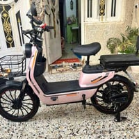 دراجة شحن • بصمه تشغيل عن بعد • ٤ بطاريات