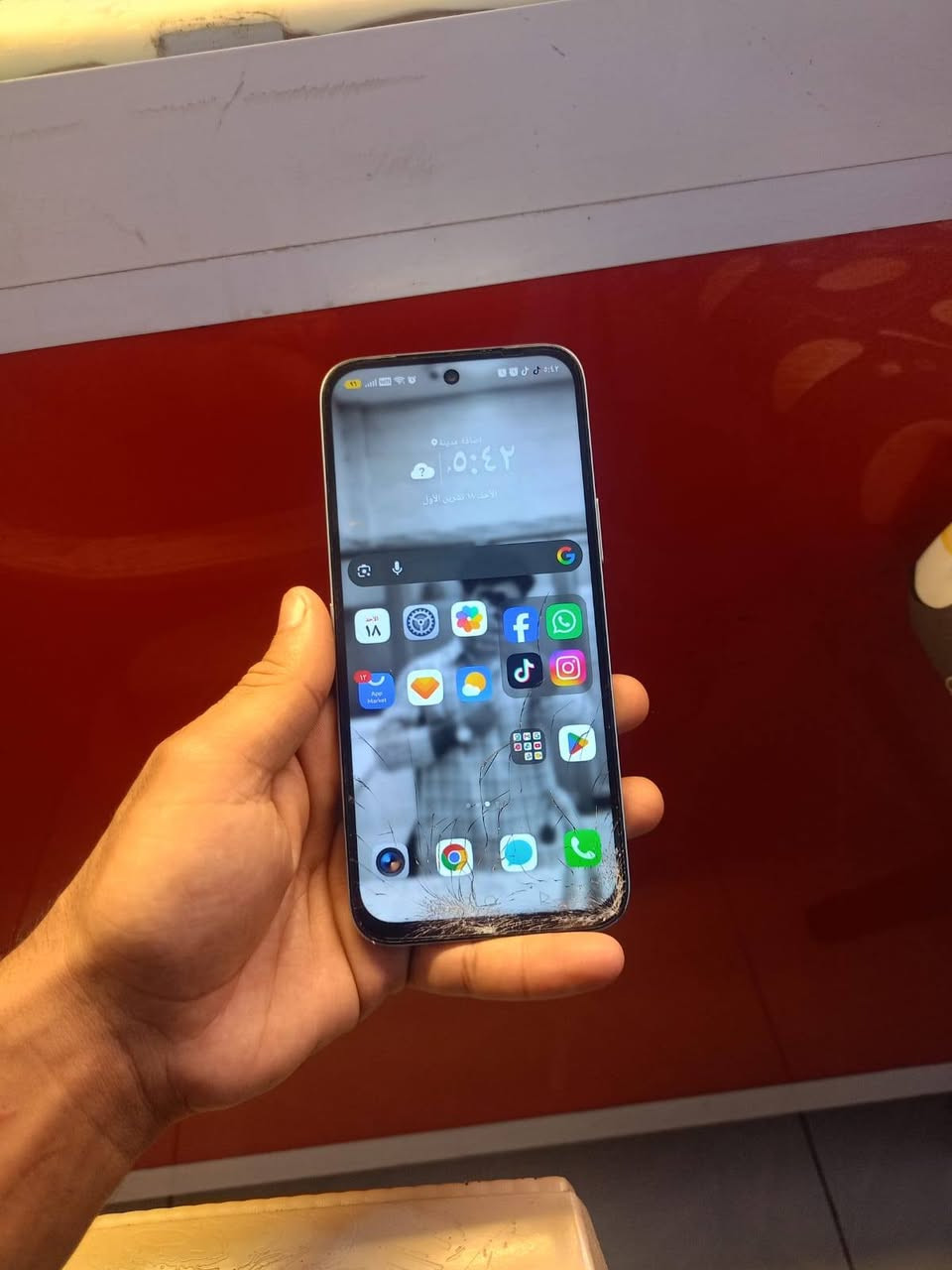 هونر x7e • شاشة مكسورة • بطارية ٧٥٠٠