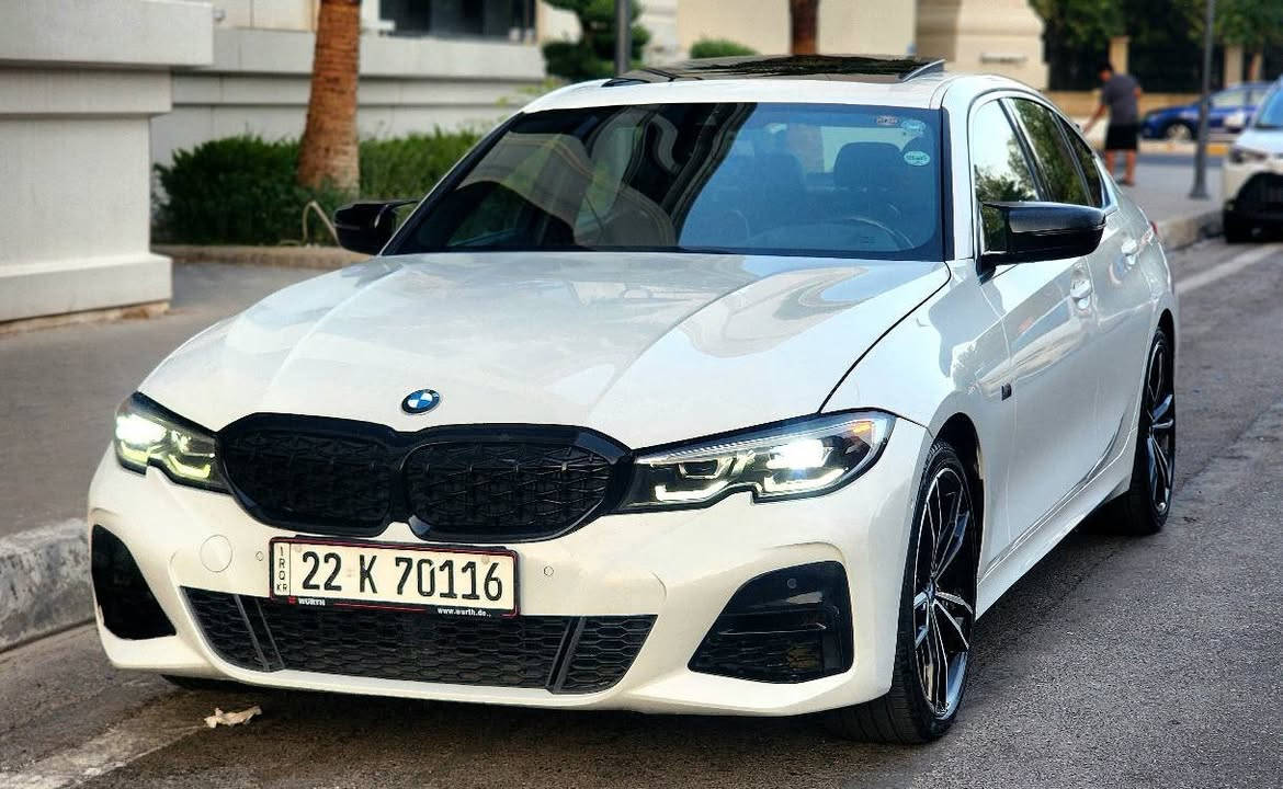 BMW 330i 2021 
مواصفات امريكي فوول قبات 
٥٥ هةزار رويشتوة 
چاملغي بوياغة لةگةل ربع بونيد 
ارباك بةس سوكان 
گير  مةكينة كارةبايات و حدادي بةشةرت 
يةك دينار مةسرةفي تيدا نيية 
زور جاييزة 
سعر 230  و مجال
تةحويل بةشةرت بةناوي خومة 
*********** اربيل أربيل, العراق
