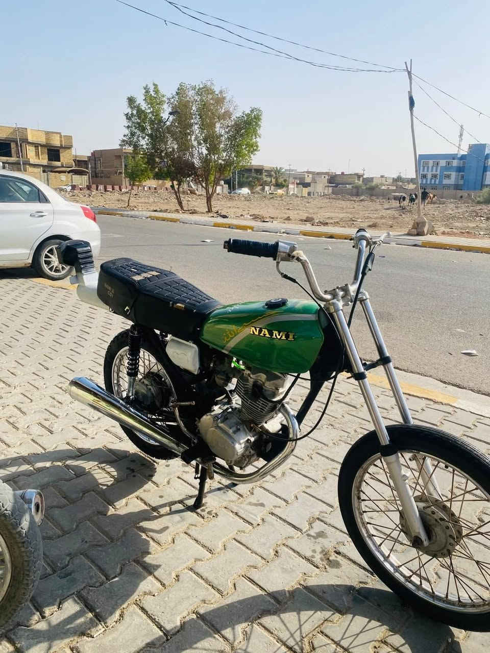 السلام عليكم دراجه للبيع شاصي 16ارشه أوراق اصولي شيال ربع بلاد
المكينه نامه 22
عوزه ترتيبات بصيطه 
بيع متوازي ب550وبيه مجال قليل 
مكاني ديوانية مركز 
***********👈بي واتساب
