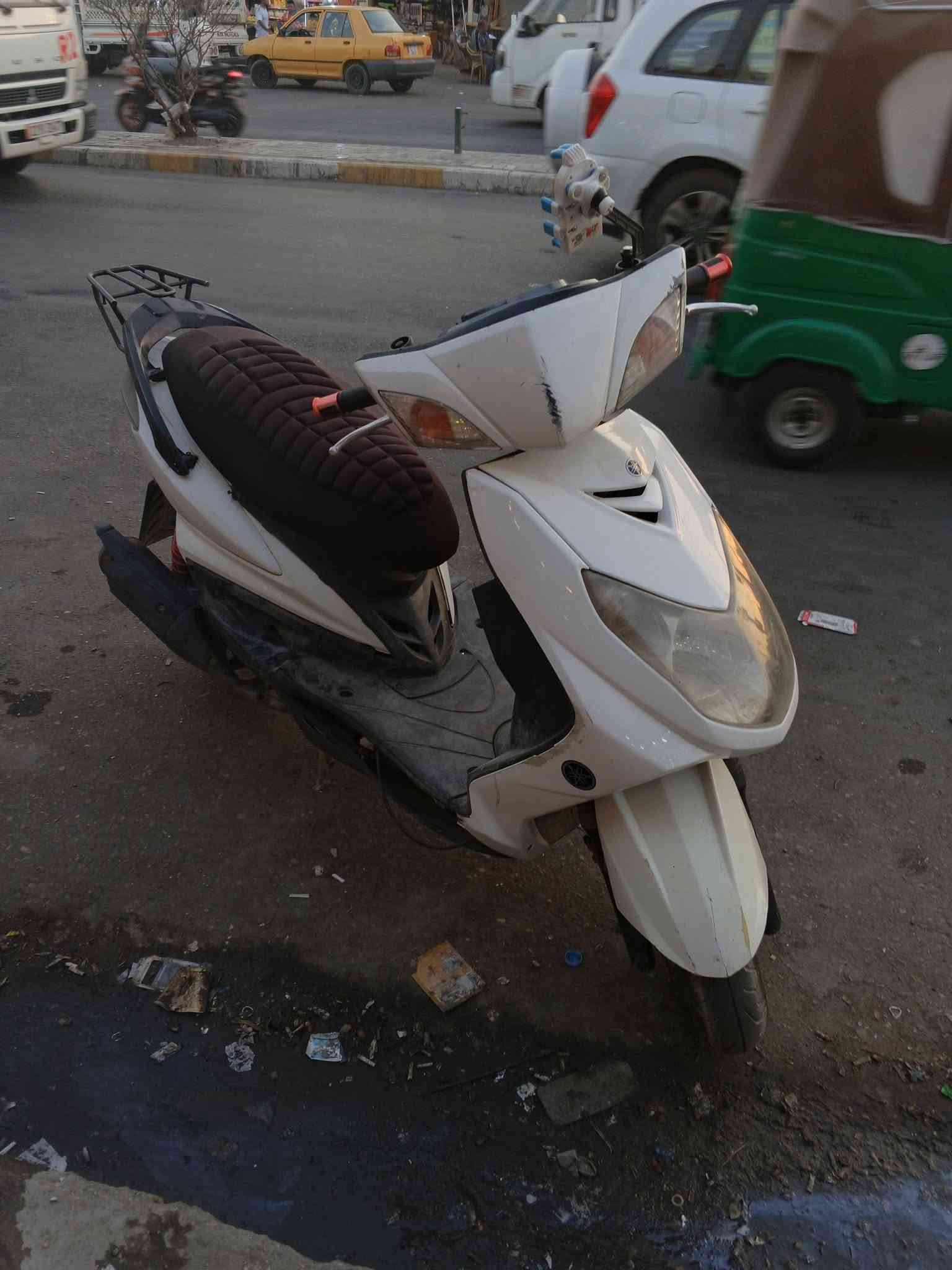 سلام عليكم سكنز فحل للبيع دشبول شغال طوافه شغاله كيلو متر لايت اشاير دبل اشارع سلف هندر نكره بكل وقت نقصها بس ترايش  وقفل جنطه بغذاد جسر ديالئ دراجه شلعه ومعدل فول مكينه بلاديه متواجد وتساب ***********نتصال ***********
