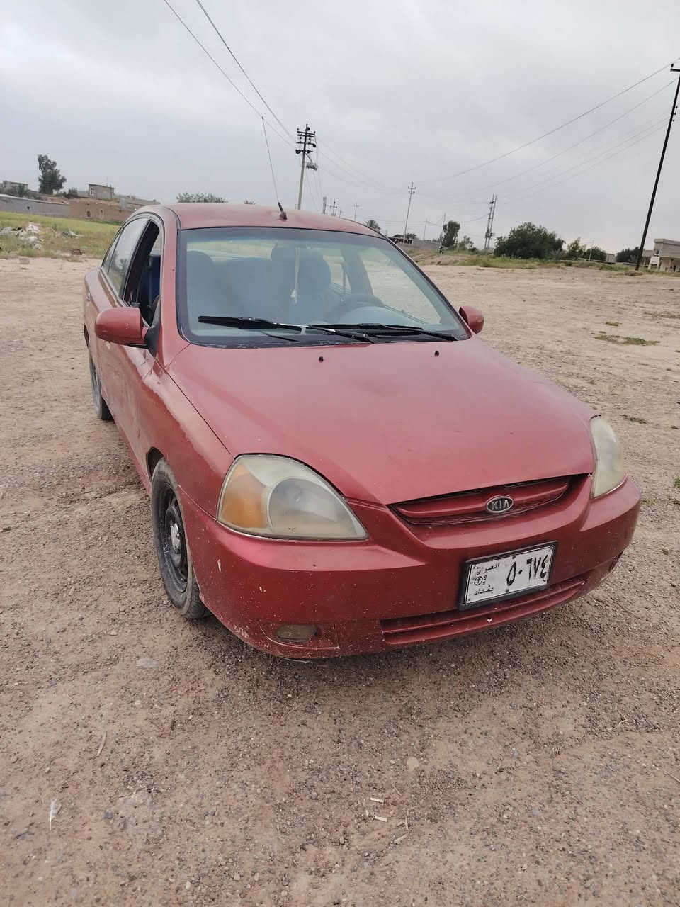 السلام عليكم سياره للبيع كيا ريو موديل2004 محرك شرط تايرات نص عمر تدفئه  سياره رقم بغداد صدامي گير اوتو السعر 45 وبيها مجال وترهم بل مده للأستفسار الاتصال على الرقم ***********
